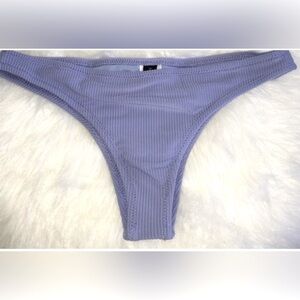 Nasty Gal Medium Periwinkle Cheeky Bikini Bottom Brand New
